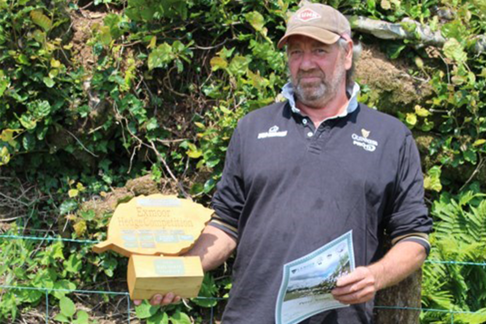 Exmoor Trust, sponsors, the Exmoor National Park, Hedgelaying Competition